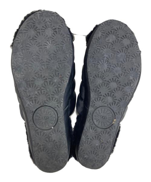 UGG（アグ）UGG (アグ) ムートンサンダル ブラック サイズ:24㎝の古着・服飾アイテム