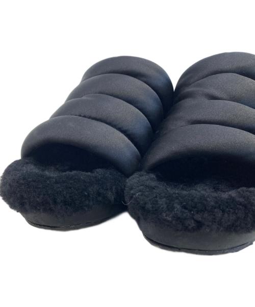 UGG（アグ）UGG (アグ) ムートンサンダル ブラック サイズ:24㎝の古着・服飾アイテム