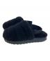 UGG (アグ) ムートンサンダル ブラック サイズ:25㎝：4000円
