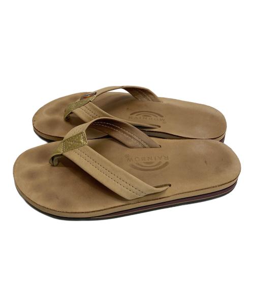 RAINBOW（レインボー）RAINBOW (レインボー) サンダル ブラウン サイズ:表記無しの古着・服飾アイテム