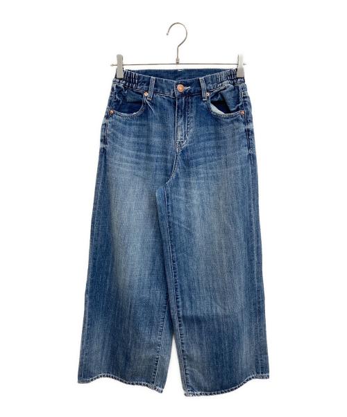 RED CARD TOKYO（レッドカード トウキョウ）RED CARD TOKYO (レッドカード トウキョウ) Phrase ワイドデニム インディゴ サイズ:22の古着・服飾アイテム