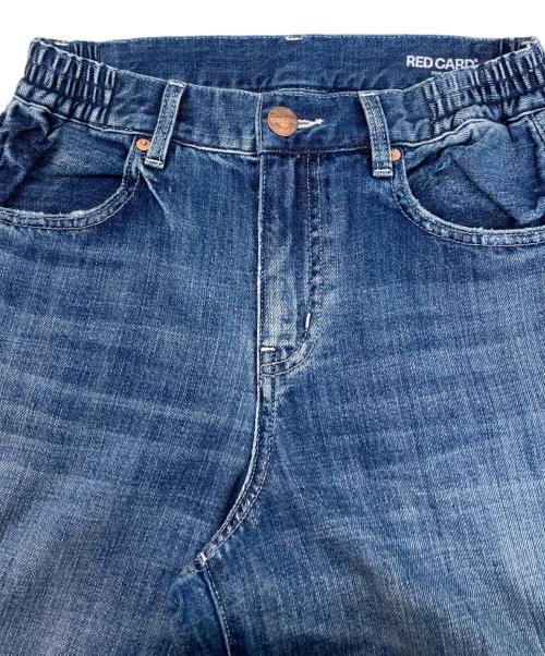 RED CARD TOKYO（レッドカード トウキョウ）RED CARD TOKYO (レッドカード トウキョウ) Phrase ワイドデニム インディゴ サイズ:22の古着・服飾アイテム