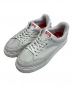 CAMPERカンペール）の古着「ランナーK21 レザースニーカー」｜アイボリー