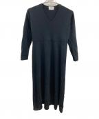 RIM.ARKリムアーク）の古着「ニットワンピース」｜ブラック