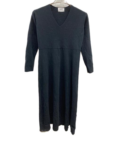 RIM.ARK（リムアーク）RIM.ARK (リムアーク) ニットワンピース ブラック サイズ:36の古着・服飾アイテム