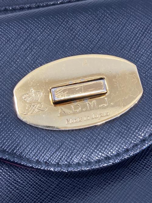 A.D.M.J.（エーディーエムジェイ）A.D.M.J. (エーディーエムジェイ) ショルダーバッグ ブラックの古着・服飾アイテム