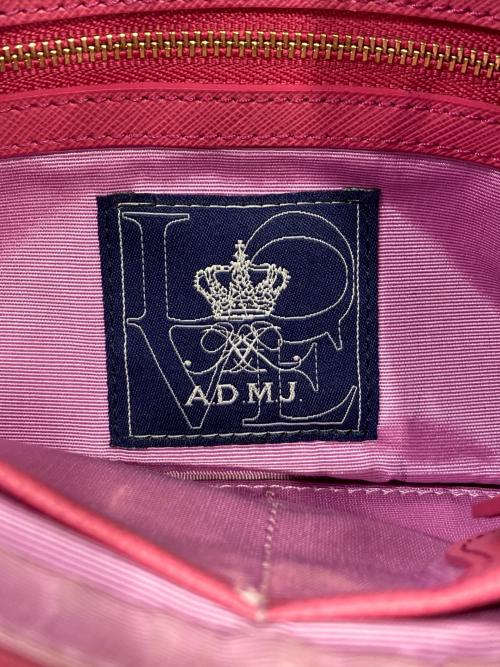 A.D.M.J.（エーディーエムジェイ）A.D.M.J. (エーディーエムジェイ) ショルダーバッグ ブラックの古着・服飾アイテム