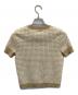 MICHAEL KORS (マイケルコース) 半袖ニット ベージュ サイズ:S：4000円