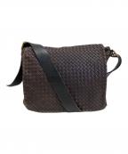 BOTTEGA VENETAボッテガベネタ）の古着「ショルダーバッグ」｜ブラウン