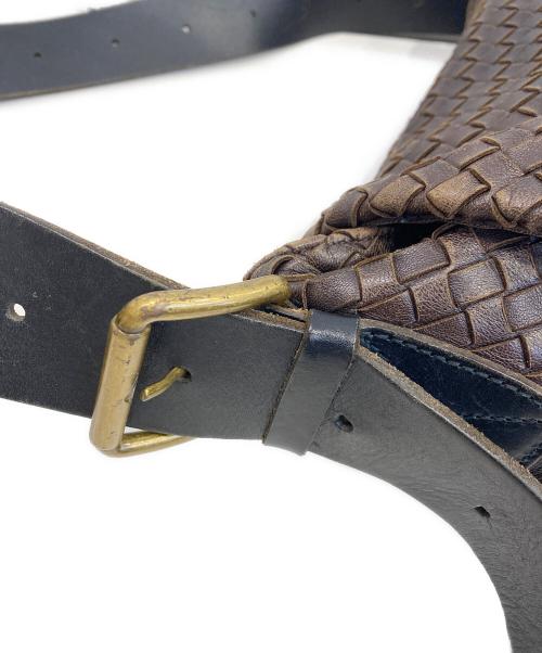 BOTTEGA VENETA（ボッテガベネタ）BOTTEGA VENETA (ボッテガベネタ) ショルダーバッグ ブラウンの古着・服飾アイテム