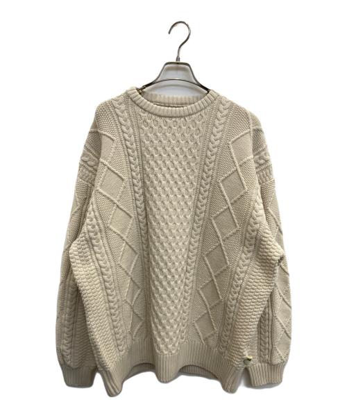 SSZ（エスエスズィー）SSZ (エスエスズィー) PROST KNIT アイボリー サイズ:Mの古着・服飾アイテム