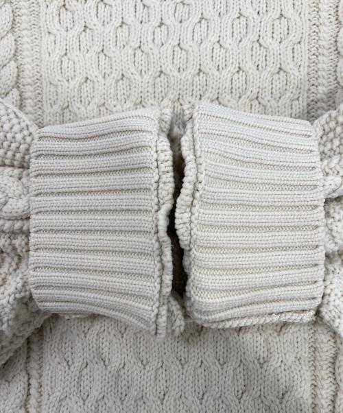 SSZ（エスエスズィー）SSZ (エスエスズィー) PROST KNIT アイボリー サイズ:Mの古着・服飾アイテム