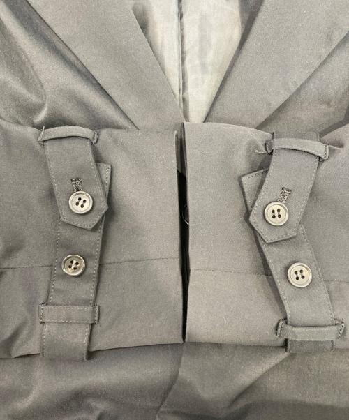 RIM.ARK（リムアーク）RIM.ARK (リムアーク) Layered poncho spring CT ブラック サイズ:38の古着・服飾アイテム
