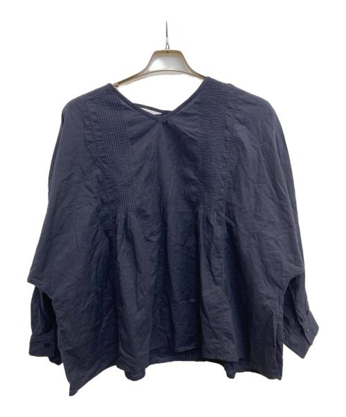 KAGURE（カグレ）KAGURE (カグレ) ブラウス ネイビー サイズ:FREEの古着・服飾アイテム