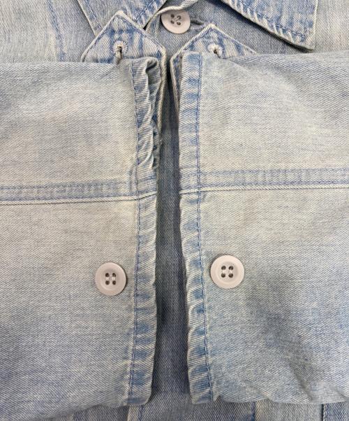 ai no de（アイノデ）ai no de (アイノデ) カバーオール ブルー サイズ:Mの古着・服飾アイテム