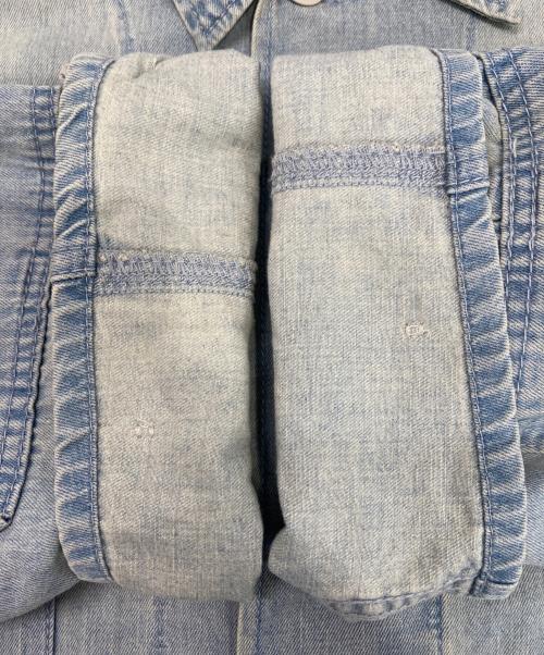 ai no de（アイノデ）ai no de (アイノデ) カバーオール ブルー サイズ:Mの古着・服飾アイテム