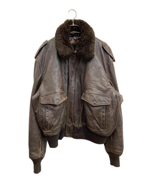 Schott（ショット）Schott (ショット) G-1フライトジャケット ブラウン サイズ:52の古着・服飾アイテム