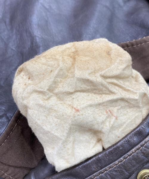 Schott（ショット）Schott (ショット) G-1フライトジャケット ブラウン サイズ:52の古着・服飾アイテム