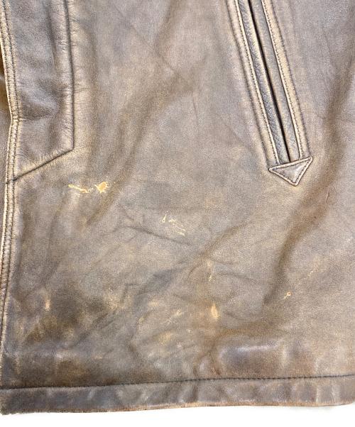 Schott（ショット）Schott (ショット) レザージャケット ブラウン サイズ:XXLの古着・服飾アイテム