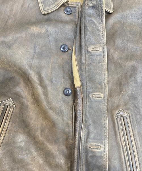 Schott（ショット）Schott (ショット) レザージャケット ブラウン サイズ:XXLの古着・服飾アイテム