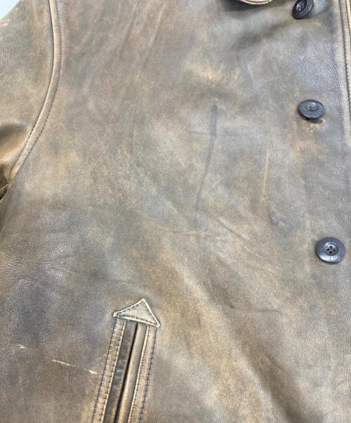 Schott（ショット）Schott (ショット) レザージャケット ブラウン サイズ:XXLの古着・服飾アイテム