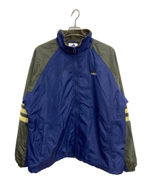 adidas（アディダス）adidas (アディダス) ジャケット ブルー サイズ:Lの古着・服飾アイテム