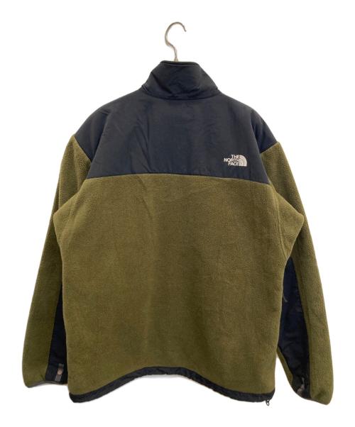THE NORTH FACE（ザ ノース フェイス）THE NORTH FACE (ザ ノース フェイス) フリースジャケット ブラック×カーキ サイズ:Mの古着・服飾アイテム