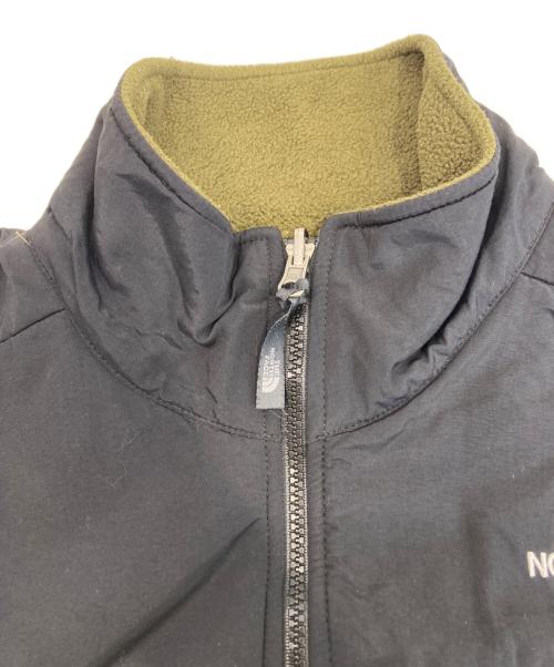 THE NORTH FACE（ザ ノース フェイス）THE NORTH FACE (ザ ノース フェイス) フリースジャケット ブラック×カーキ サイズ:Mの古着・服飾アイテム