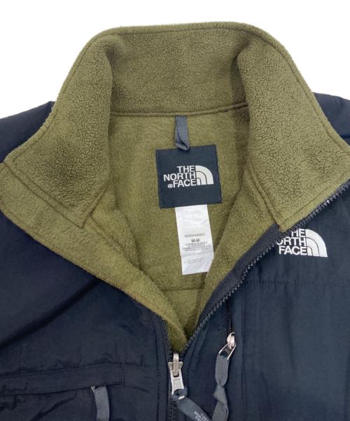THE NORTH FACE（ザ ノース フェイス）THE NORTH FACE (ザ ノース フェイス) フリースジャケット ブラック×カーキ サイズ:Mの古着・服飾アイテム