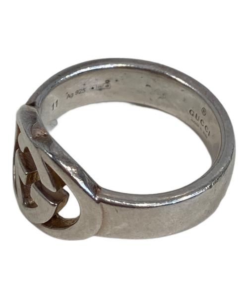 GUCCI（グッチ）GUCCI (グッチ) インターロッキングGGリング シルバー サイズ:11の古着・服飾アイテム