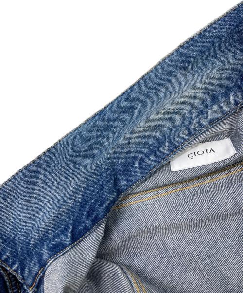 CIOTA（シオタ）CIOTA (シオタ) New Double Pocket Denim Jacket MD BLUE サイズ:42の古着・服飾アイテム