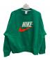 NIKE（ナイキ）の古着「TREND FLC CREW MALACHITE」｜グリーン