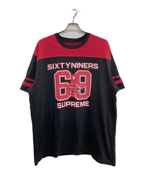 SUPREME（シュプリーム）SUPREME (シュプリーム) Hysteric Glamour (ヒステリックグラマー) 69 Football Top レッド サイズ:XLの古着・服飾アイテム