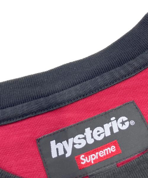 SUPREME（シュプリーム）SUPREME (シュプリーム) Hysteric Glamour (ヒステリックグラマー) 69 Football Top レッド サイズ:XLの古着・服飾アイテム