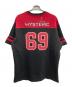 SUPREME (シュプリーム) Hysteric Glamour (ヒステリックグラマー) 69 Football Top レッド サイズ:XL：18000円