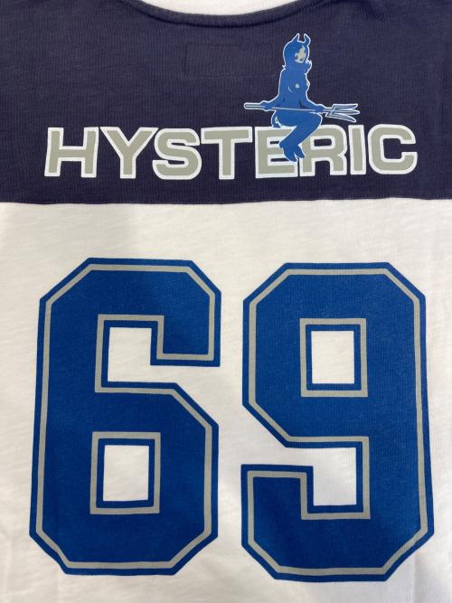 SUPREME（シュプリーム）SUPREME (シュプリーム) Hysteric Glamour (ヒステリックグラマー) 69 Football Top ホワイト サイズ:XLの古着・服飾アイテム