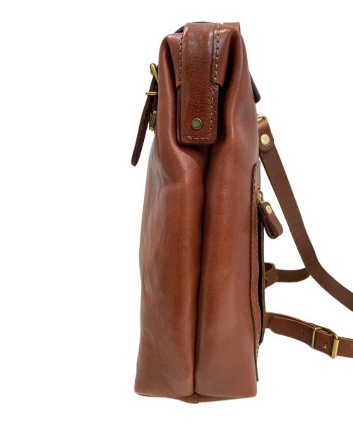 Herz（ヘルツ）Herz (ヘルツ) ラックスリュック ブラウンの古着・服飾アイテム