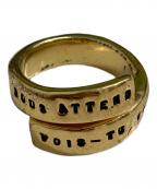 SERGE THORAVALセルジュトラヴァル）の古着「リング」｜ゴールド