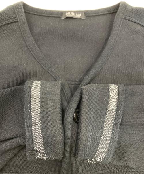 Denham（デンハム）Denham (デンハム) tech knit cardigan ブラック サイズ:Mの古着・服飾アイテム