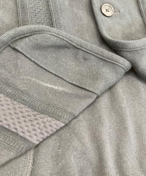 Denham（デンハム）Denham (デンハム) tech knit cardigan ブラック サイズ:Mの古着・服飾アイテム