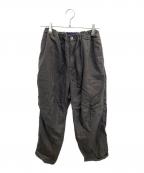 BLUE TRICKブルートリック）の古着「リネンバルーンパンツ」｜グレー