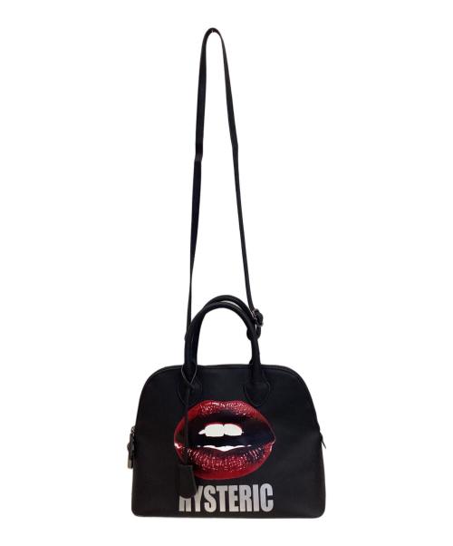 Hysteric Glamour（ヒステリックグラマー）Hysteric Glamour (ヒステリックグラマー) 2WAYバッグ ブラックの古着・服飾アイテム