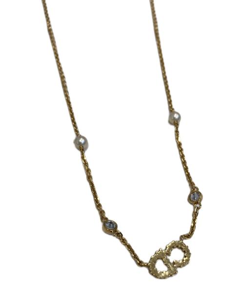 Christian Dior（クリスチャン ディオール）Christian Dior (クリスチャン ディオール) ネックレス ゴールドの古着・服飾アイテム