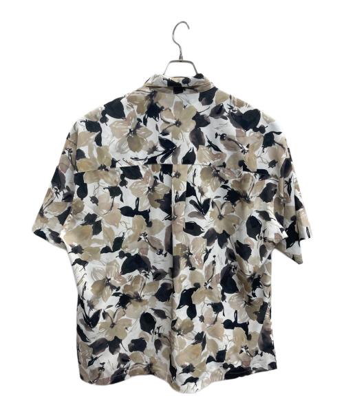 MAISON SPECIAL（メゾンスペシャル）MAISON SPECIAL (メゾンスペシャル) ORIGINAL GRAPHIC Prime-Over Open Collar Short グリーン サイズ:2の古着・服飾アイテム