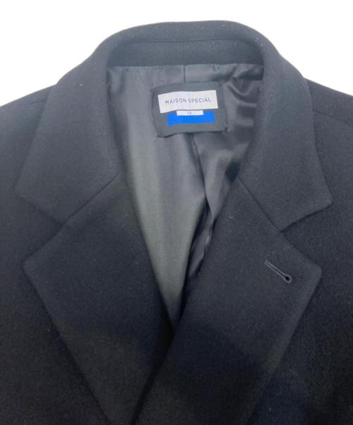 MAISON SPECIAL（メゾンスペシャル）MAISON SPECIAL (メゾンスペシャル) Super170s Chester Coat ブラック サイズ:2の古着・服飾アイテム