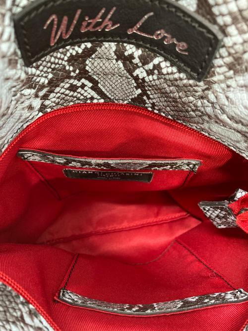 GIANNI CHIARINI（ジャンニ キアリーニ）GIANNI CHIARINI (ジャンニ キアリーニ) ショルダーバッグ ブルーの古着・服飾アイテム