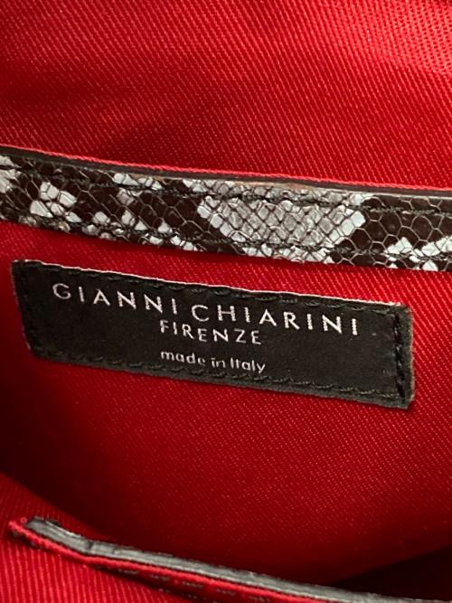 GIANNI CHIARINI（ジャンニ キアリーニ）GIANNI CHIARINI (ジャンニ キアリーニ) ショルダーバッグ ブルーの古着・服飾アイテム