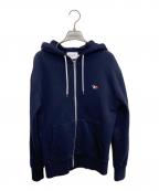 maison kitsuneメゾンキツネ）の古着「パーカー」｜ネイビー
