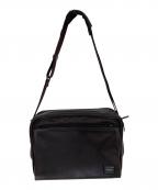 PORTERポーター）の古着「AMAZE  SHOULDER BAG」｜ブラウン