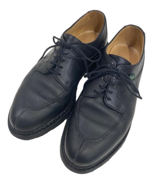 PARABOOT（パラブーツ）PARABOOT (パラブーツ) Vチップシューズ ブラック サイズ:51/2の古着・服飾アイテム